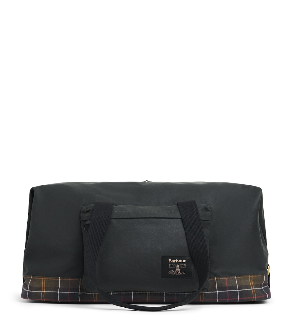 Barbour Field Wax Holdall Sage/classic