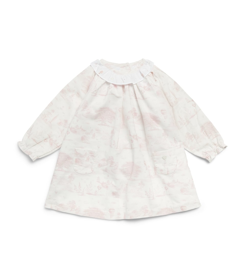 Marie-Chantal Toile de Jouy Dara Dress (3-24 Months) Mc Pink