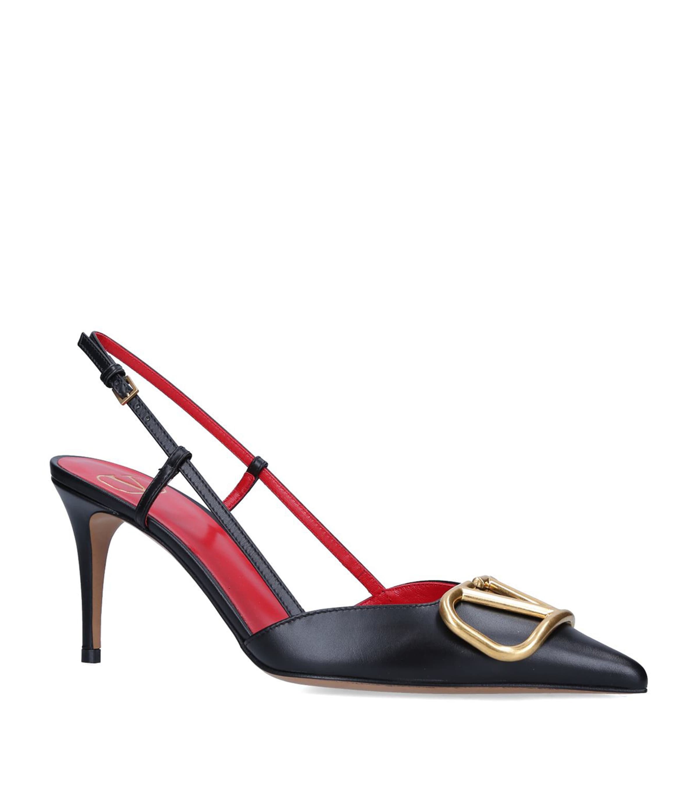 Valentino Garavani VLogo Slingback Pumps 80 | Harrods US