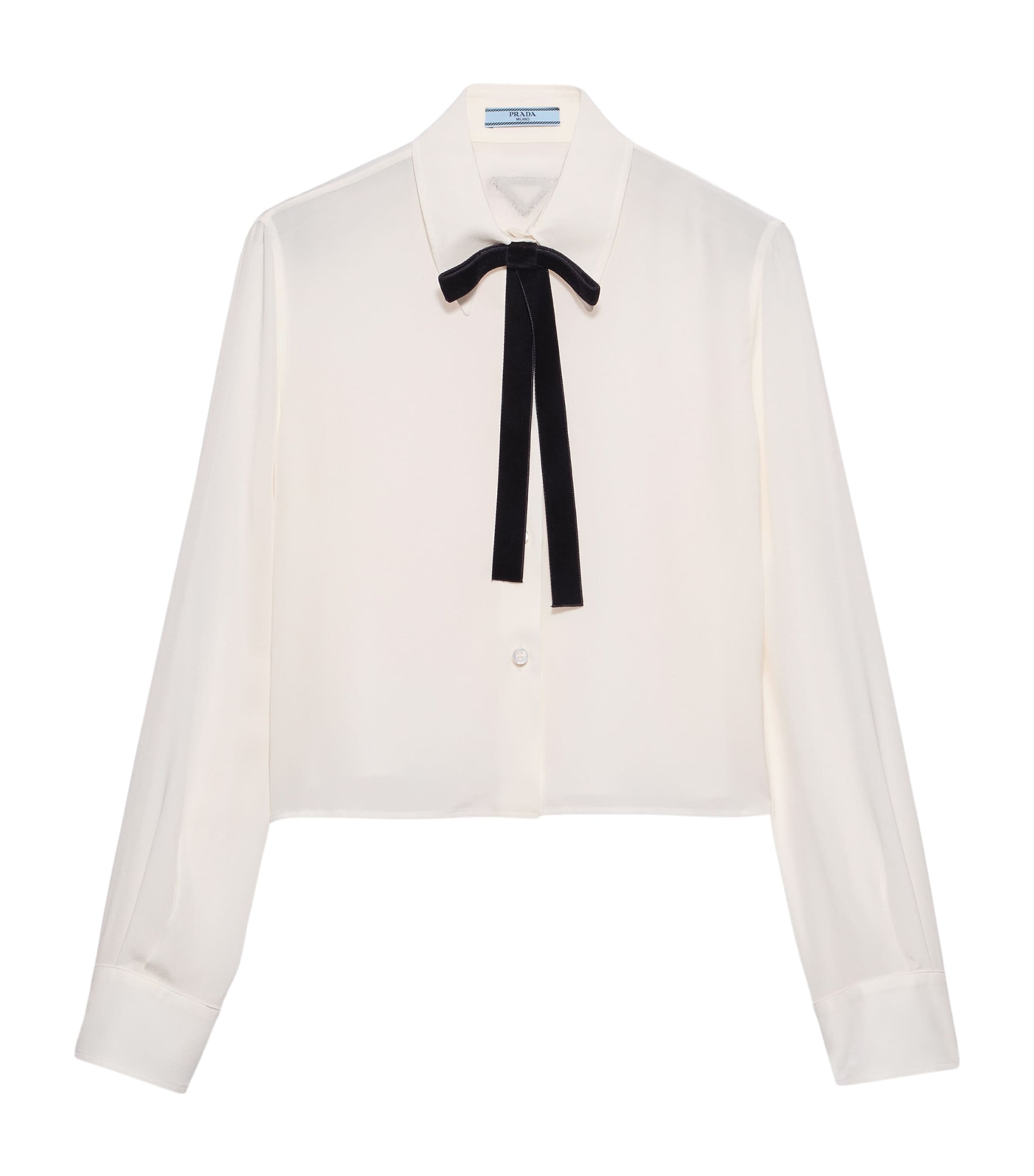 Silk Pussybow Shirt