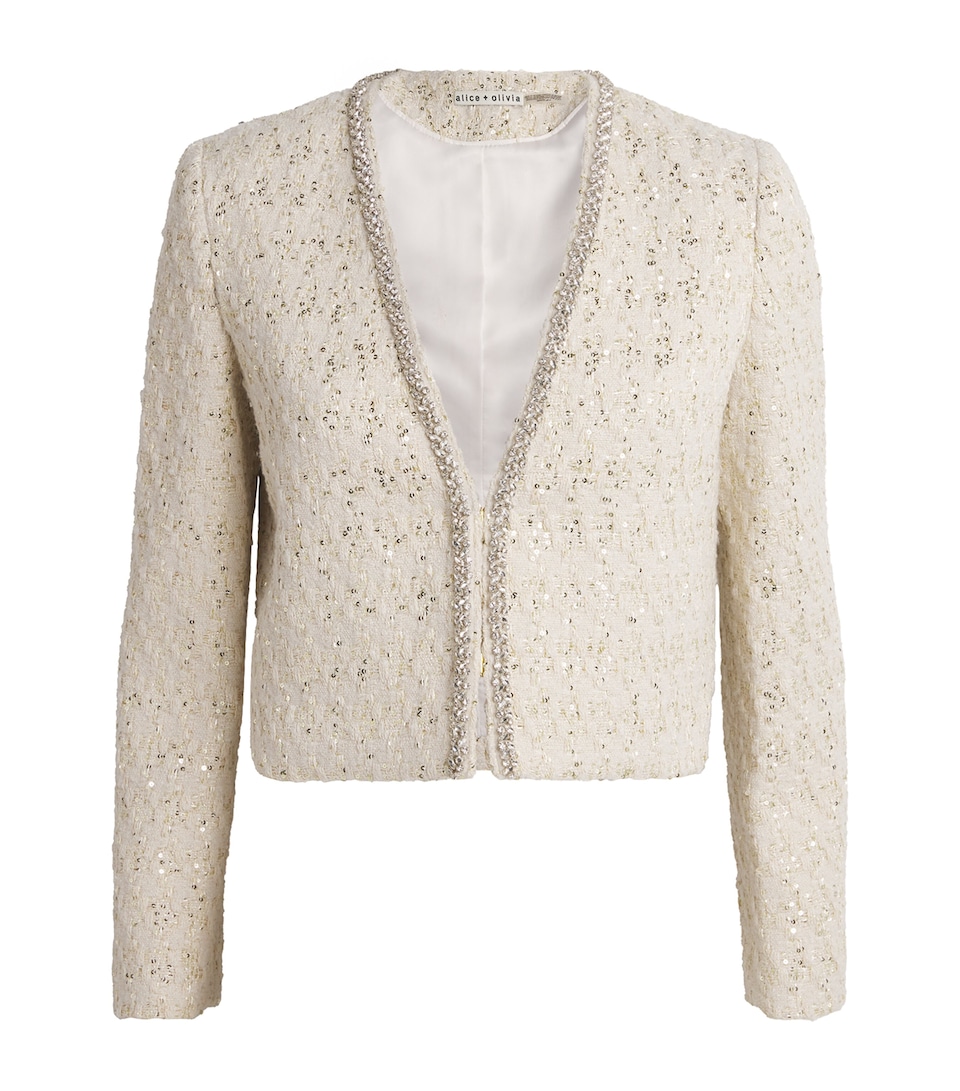 Tweed Embellished Kidman Blazer