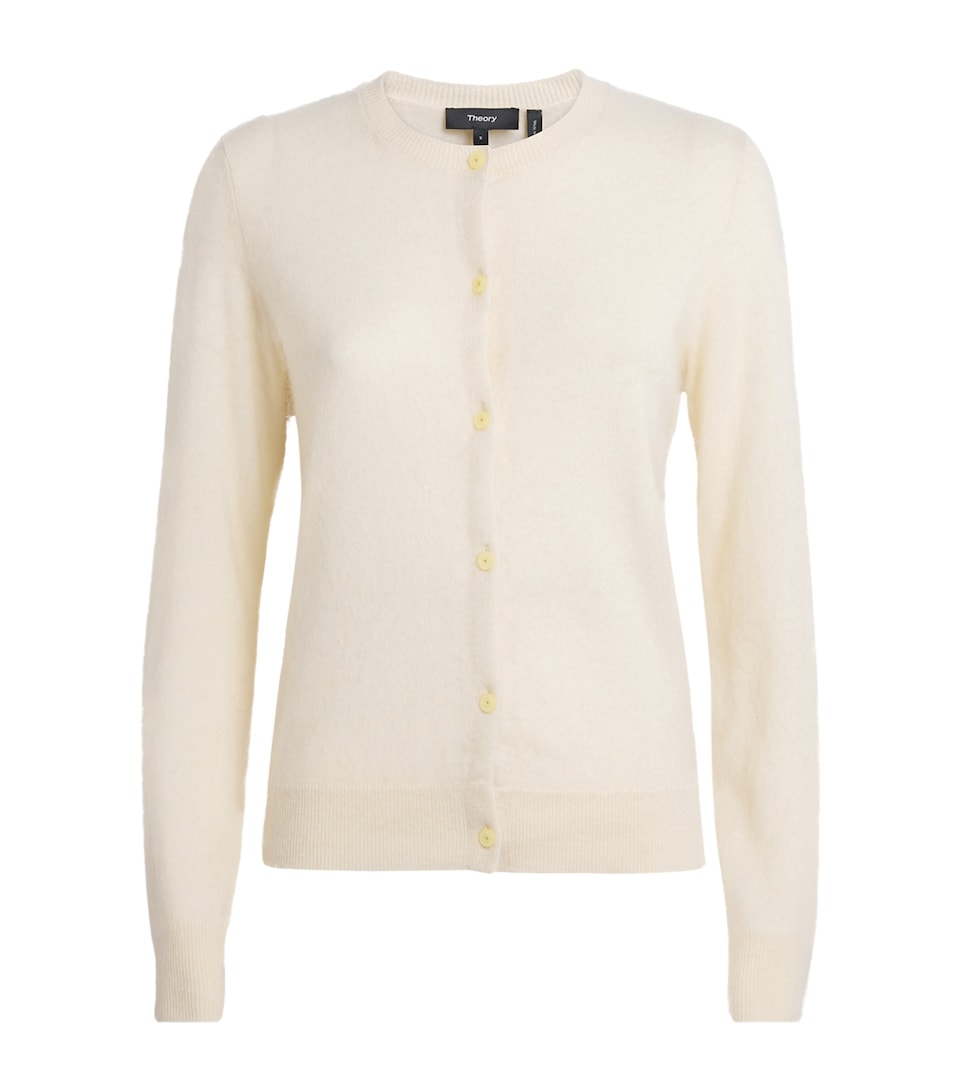 Brushed Cashmere Cardigan