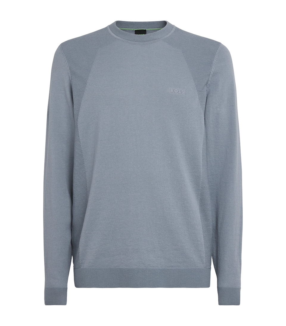 BOSS Mens Momentum Lite Sweatshirt Dark Grey