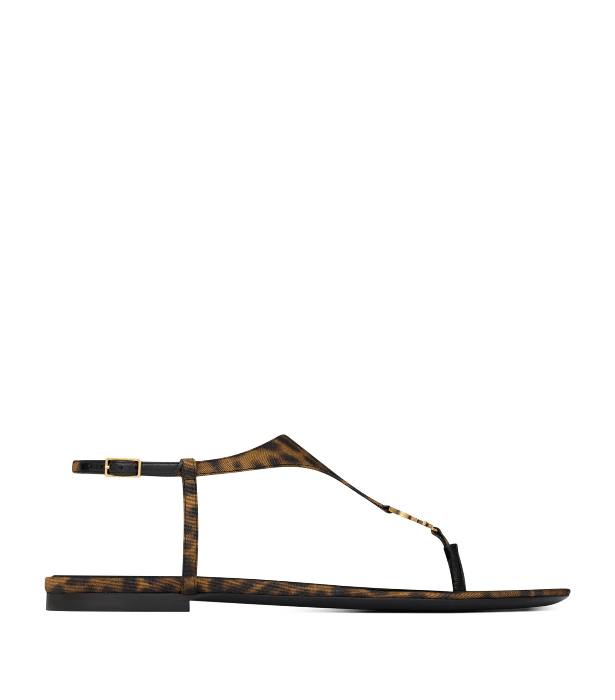 Leopard Print Cassandra Sandals