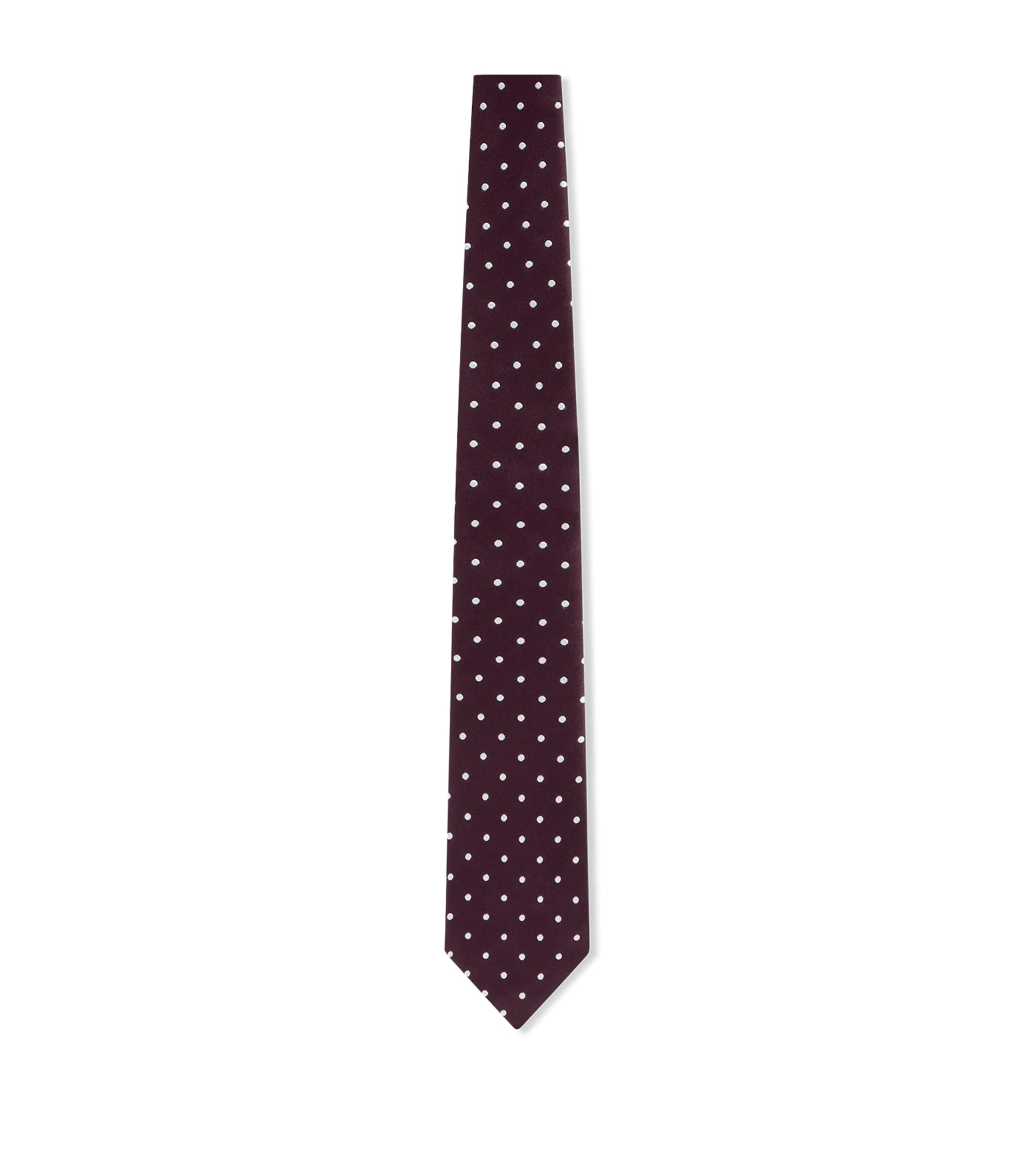 Silk Polka-Dot Tie