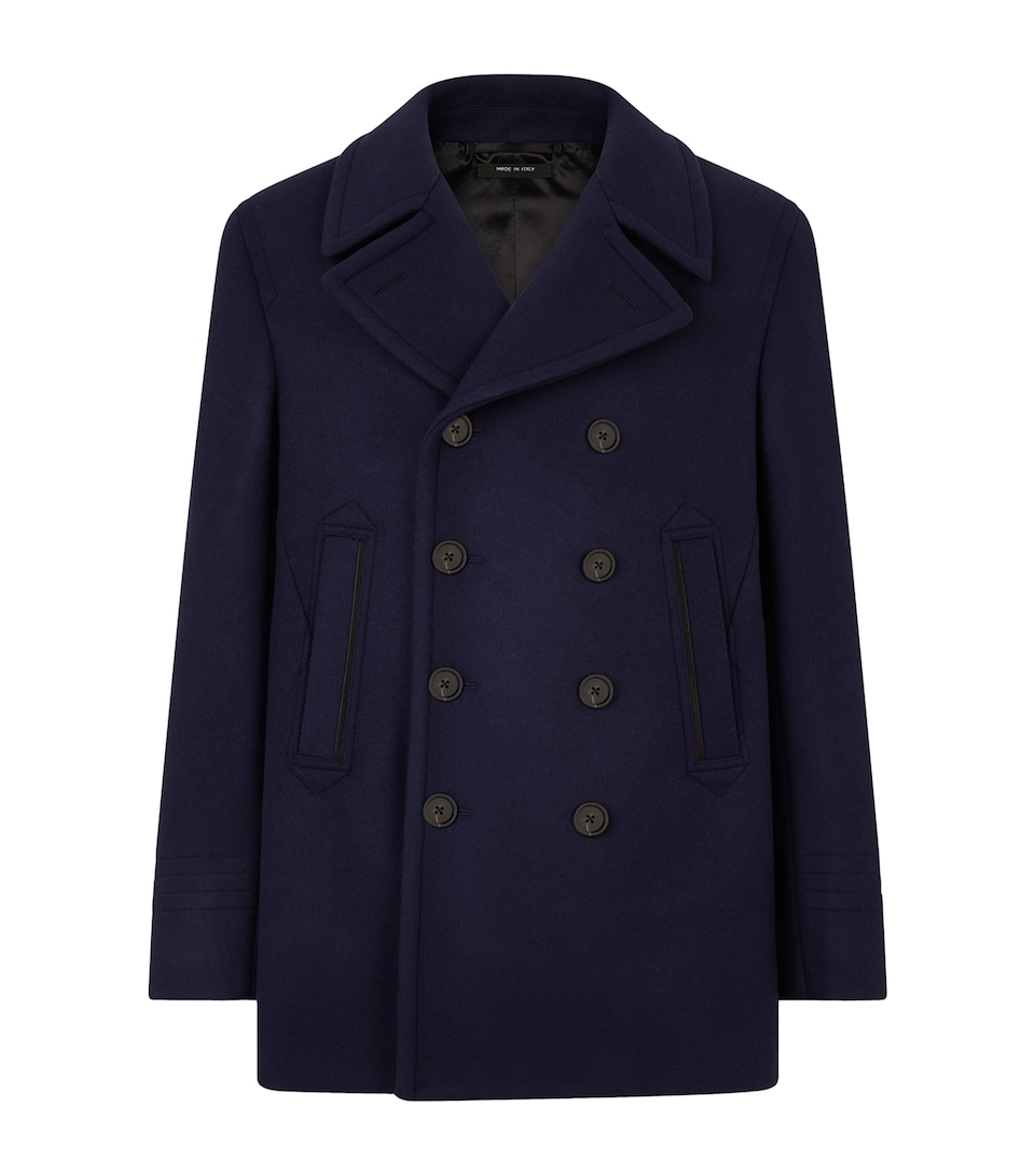 TOM FORD Mens Wool Pea Coat Ucc