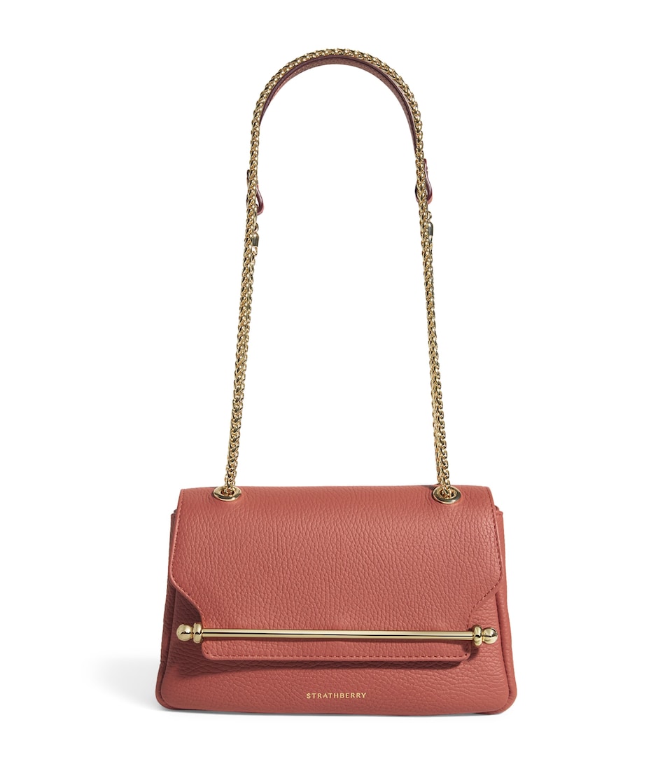 Mini Leather East-West Shoulder Bag