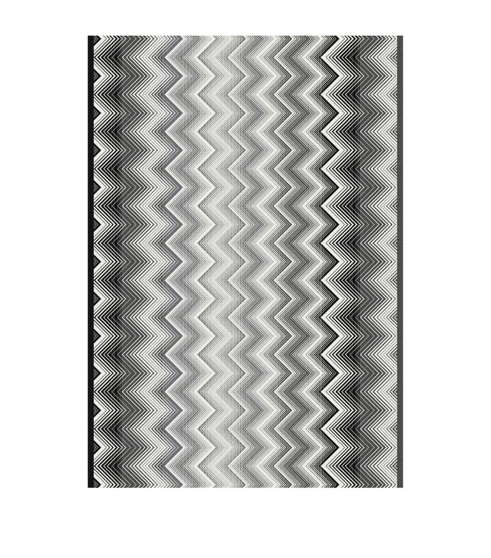 Missoni Home Marea Bath Sheet (100cm x 150cm) Black/white