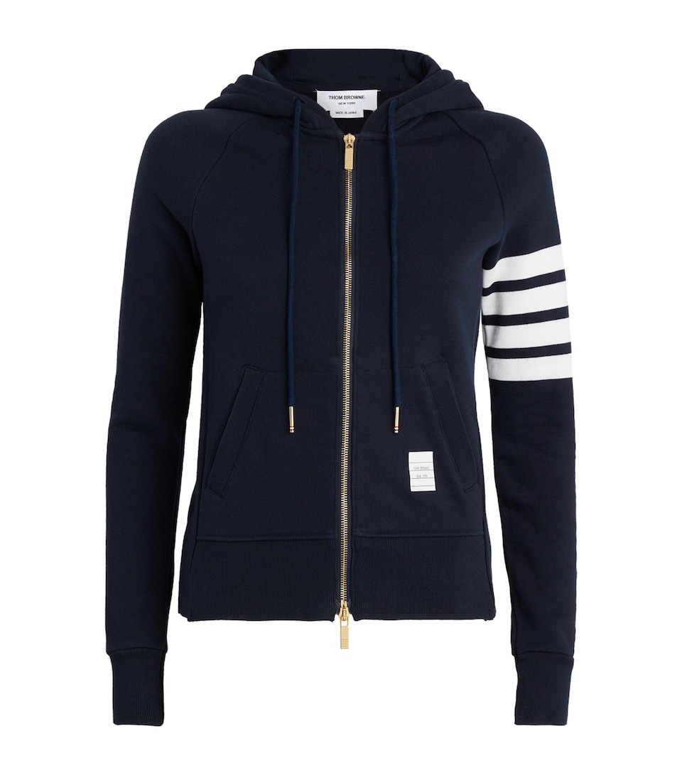 4-Bar Zip-Up Hoodie