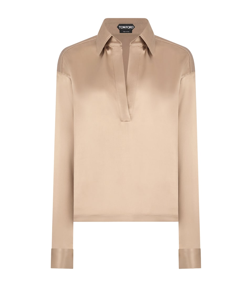 TOM FORD Womens Silk Pyjama Shirt Jbq