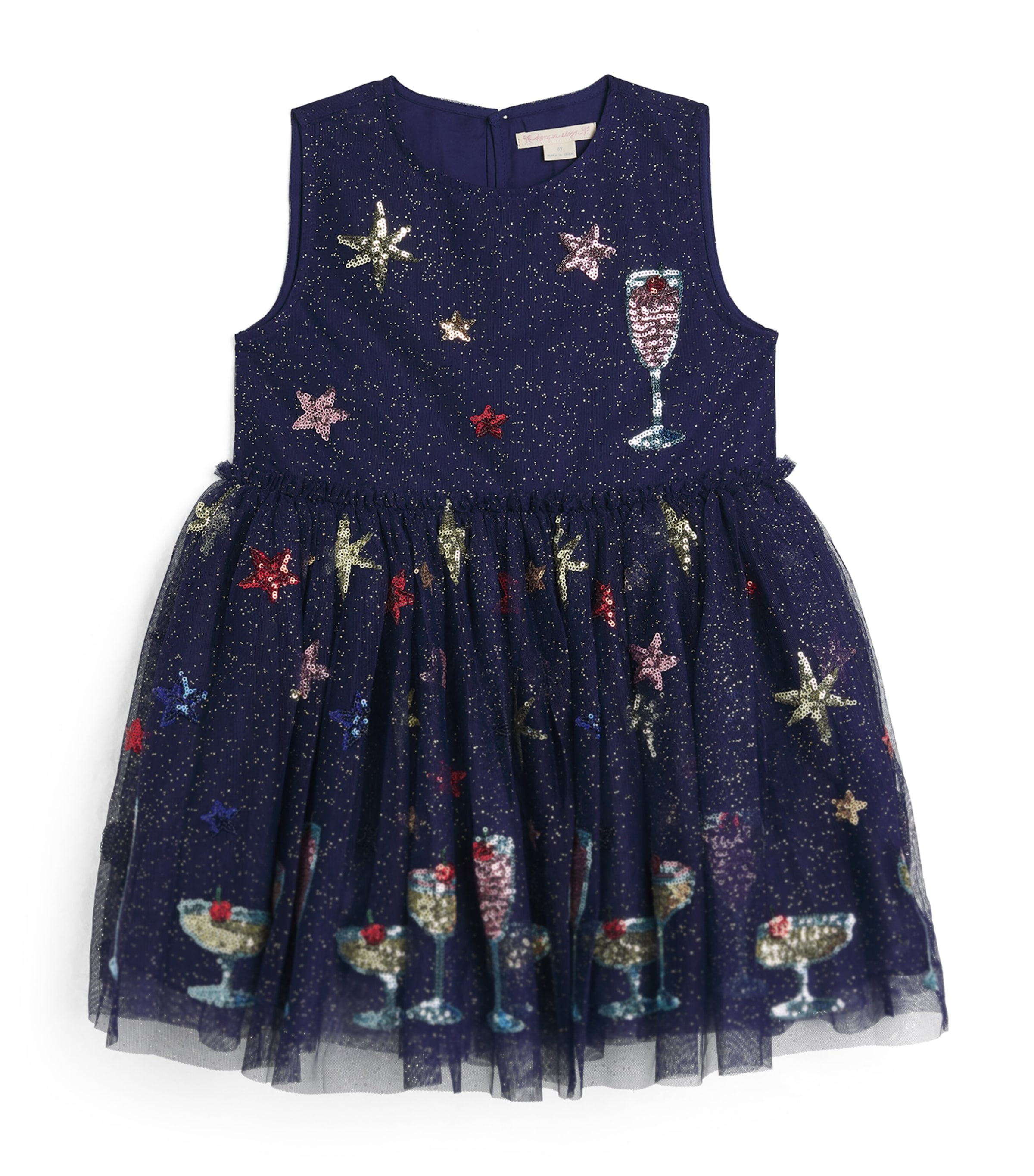 KONGES SLOJD Sequin Yvonne Dress (18 Months – 10 Years) Bobbly