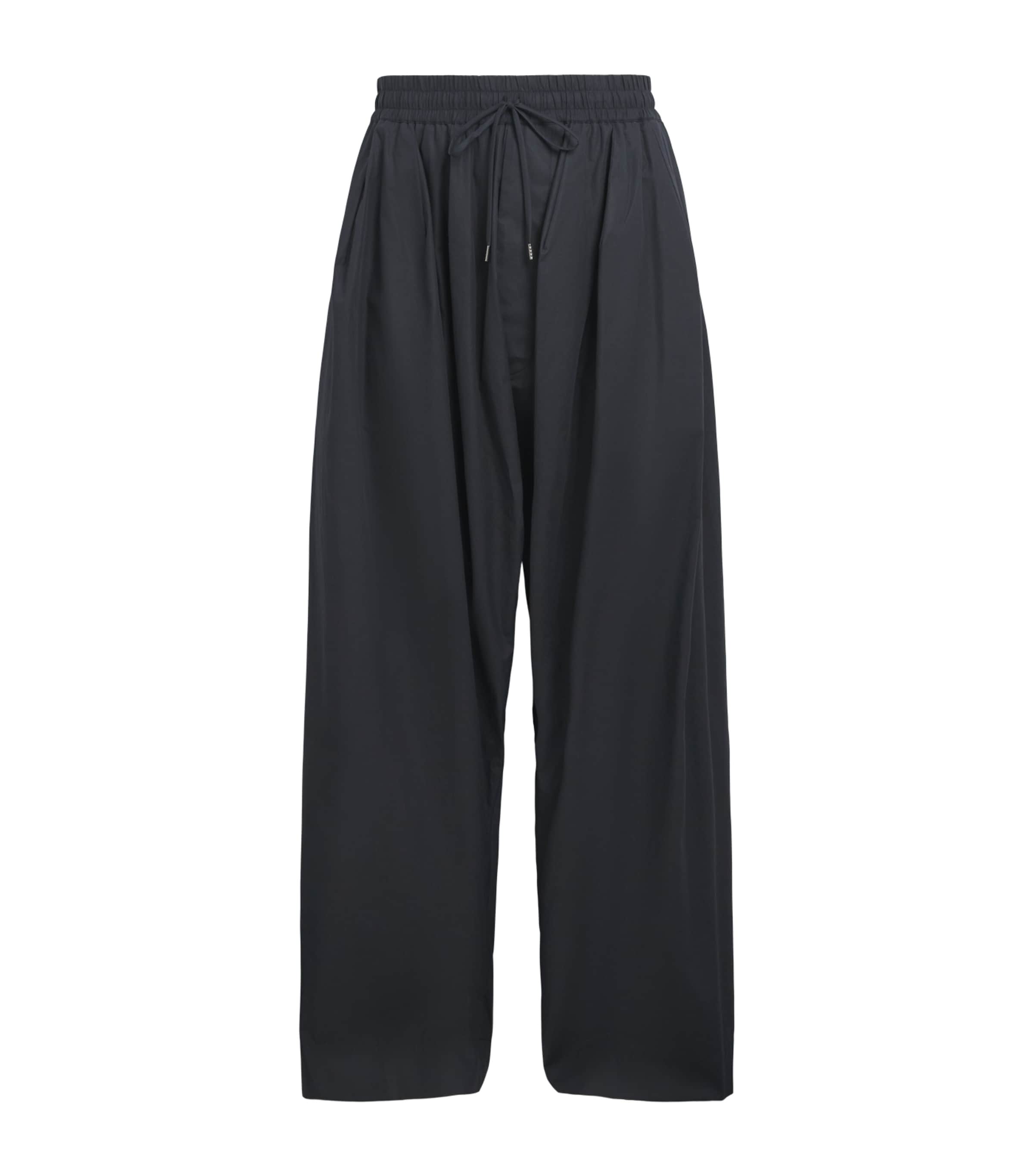 Vivienne Westwood Mens Drawstring Balloon Trousers Black