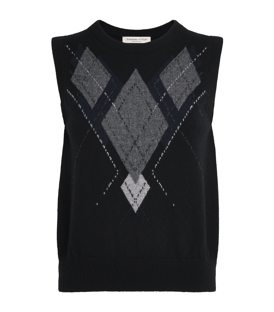 Cashmere Le Jabots Sweater Vest