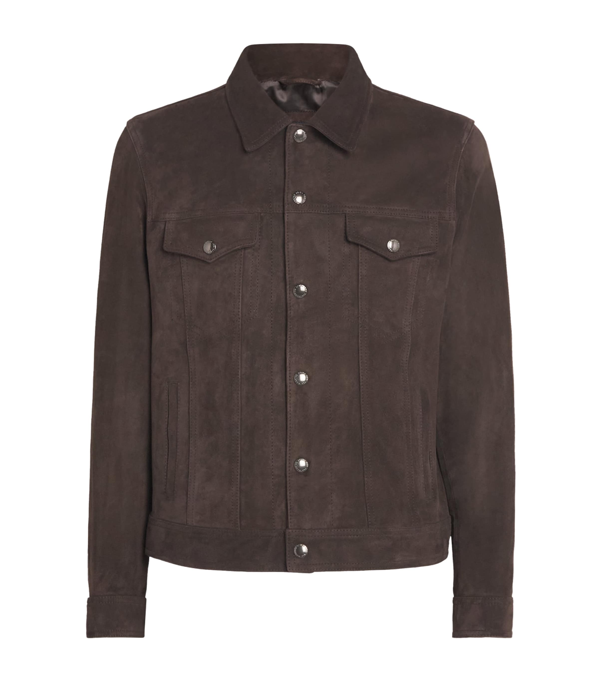 Suede Trucker Jacket