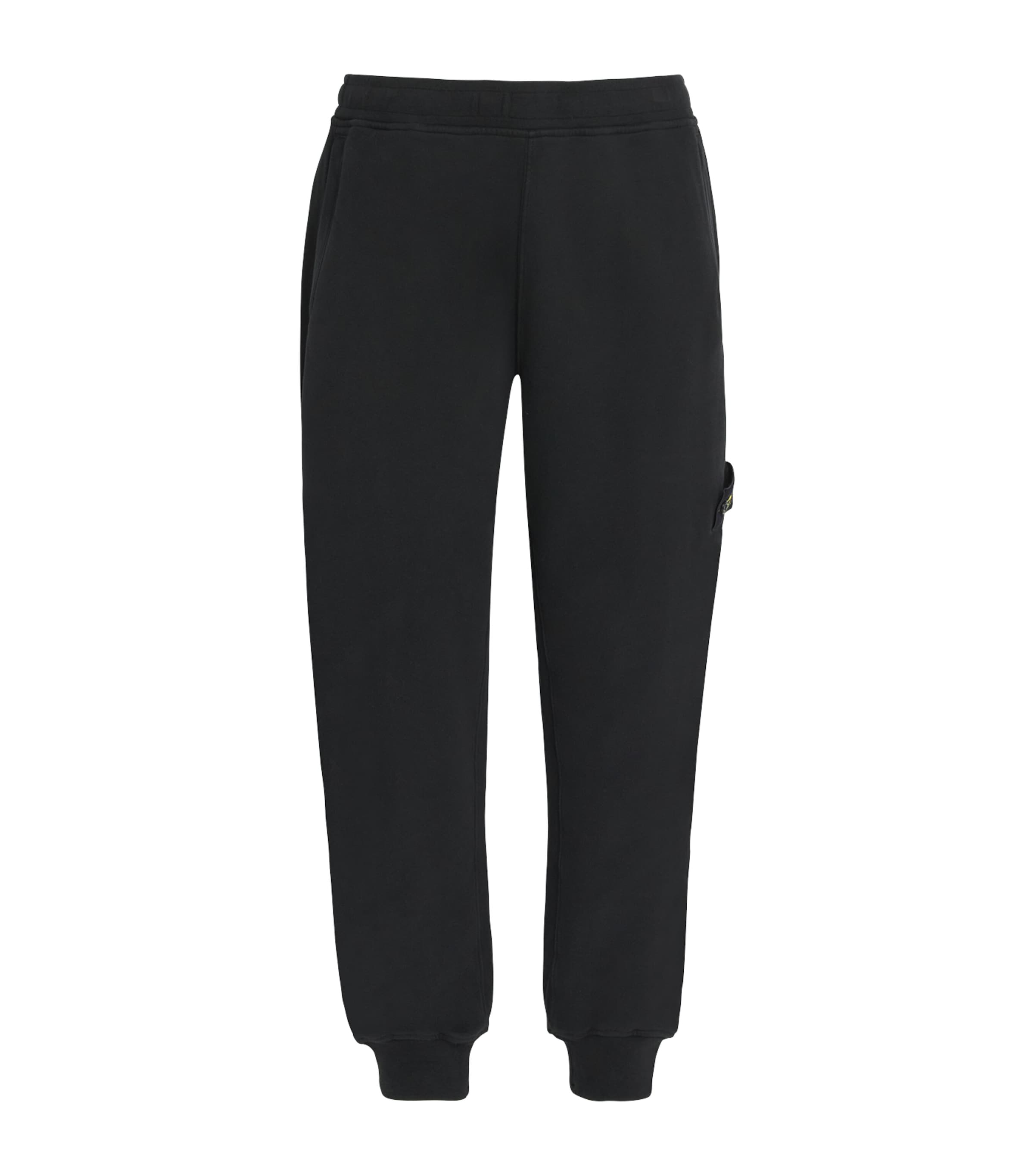 Stone Island Mens Cotton Compass Sweatpants