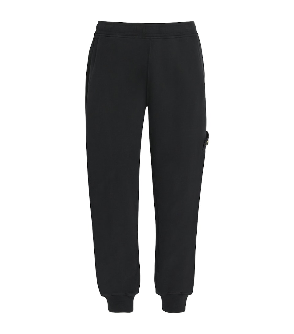 Stone Island Mens Cotton Compass Sweatpants