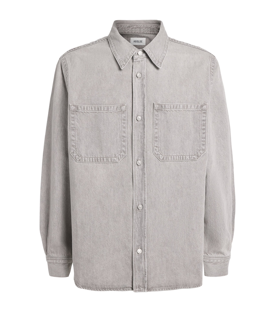 AGOLDE Mens Craven Denim Shirt Digital