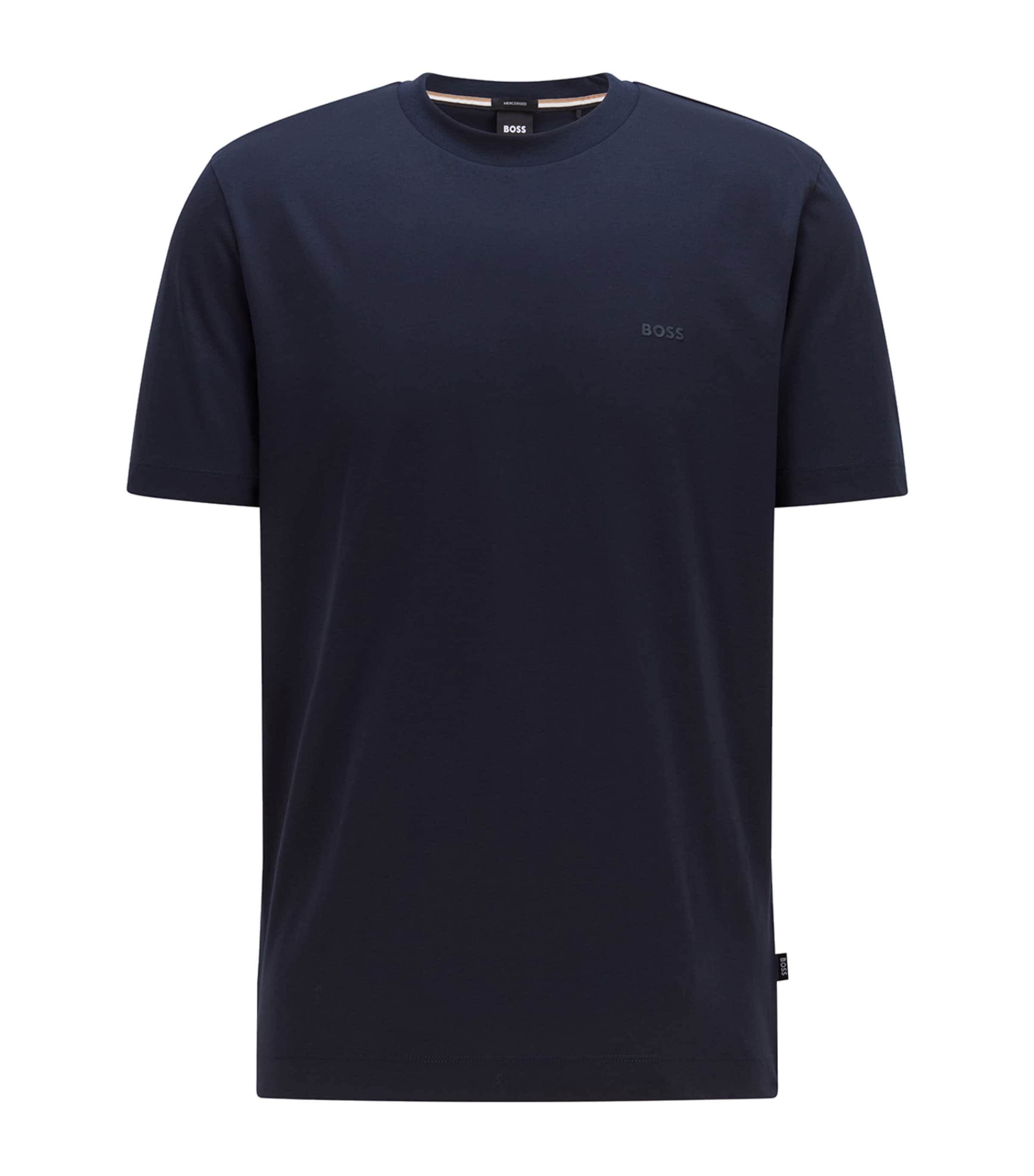 BOSS Mens Cotton Logo T-shirt