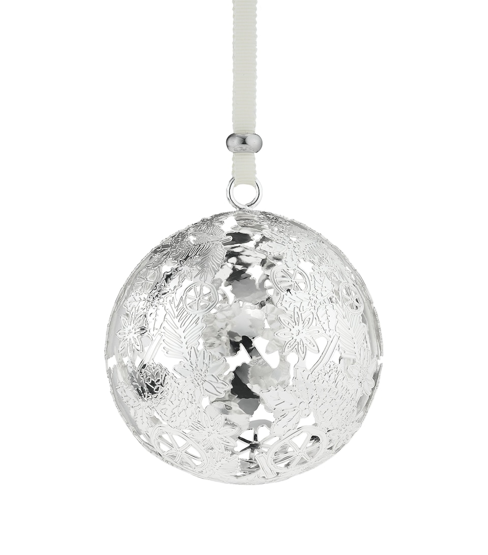 Christofle Bouquet Givré Bauble Silver