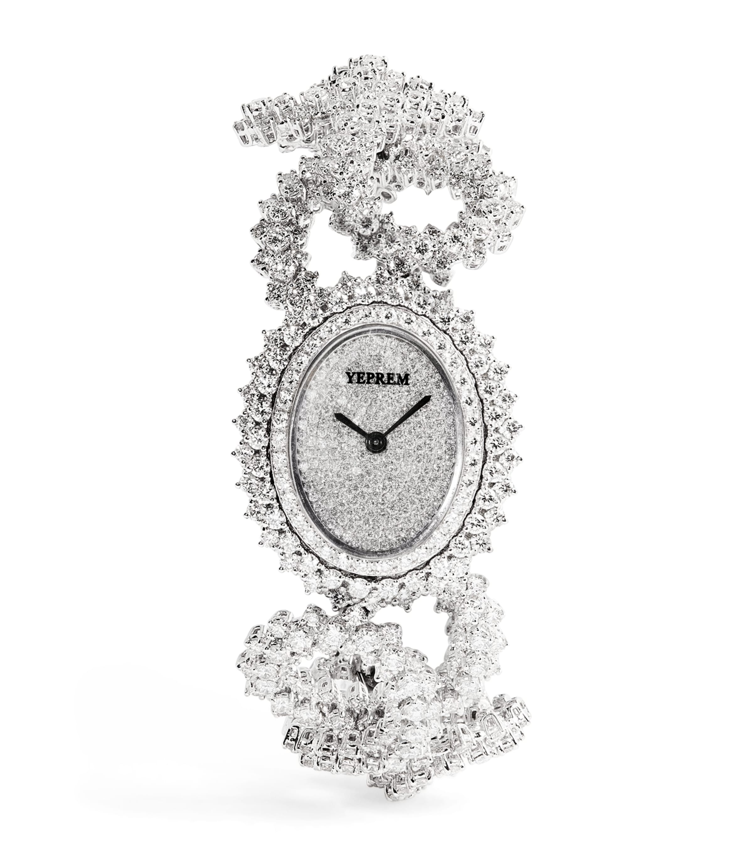 White Gold and Diamond Y-Memento Watch