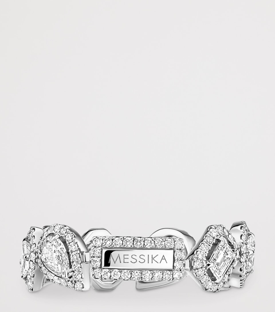 Messika My Twin White Gold and Diamond Wedding Ring White Gold
