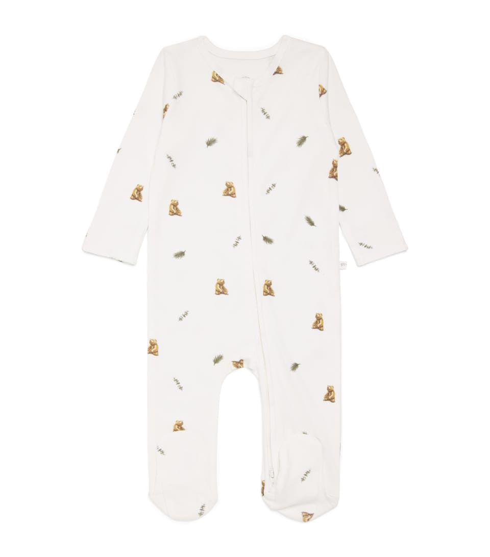 Rosa & Blue Brown Bear All-In-One (3-6 Months) Warm White