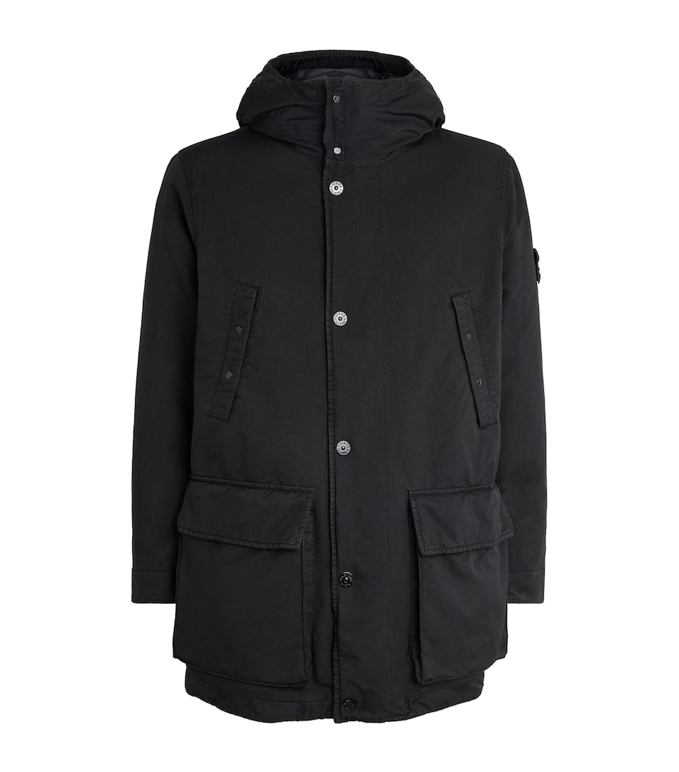 Stone Island Mens GHOST PIECE Short Down Parka