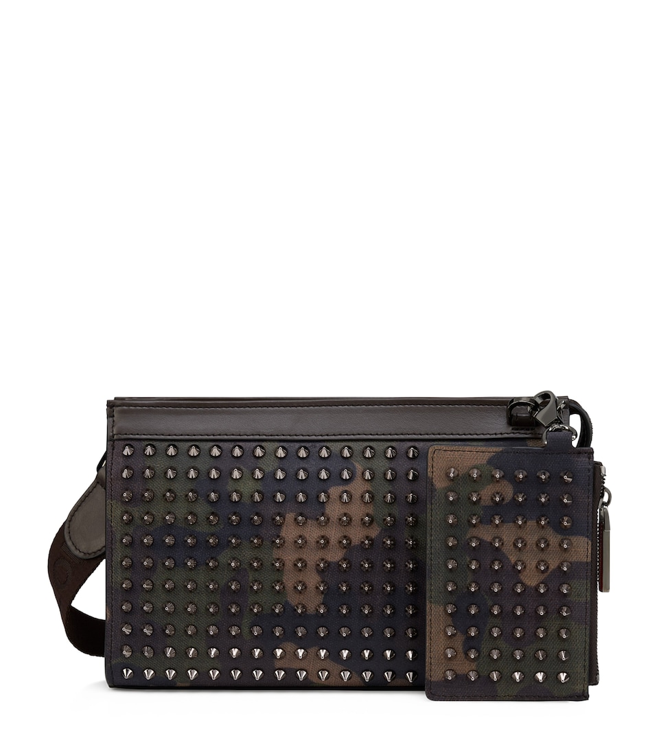Funky Leather Cross-Body Bag