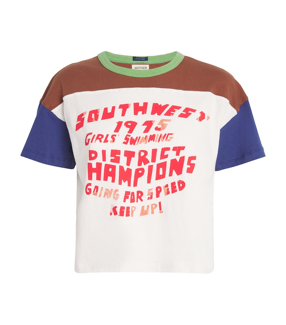 Cotton The Grab Bag Cropped T-Shirt