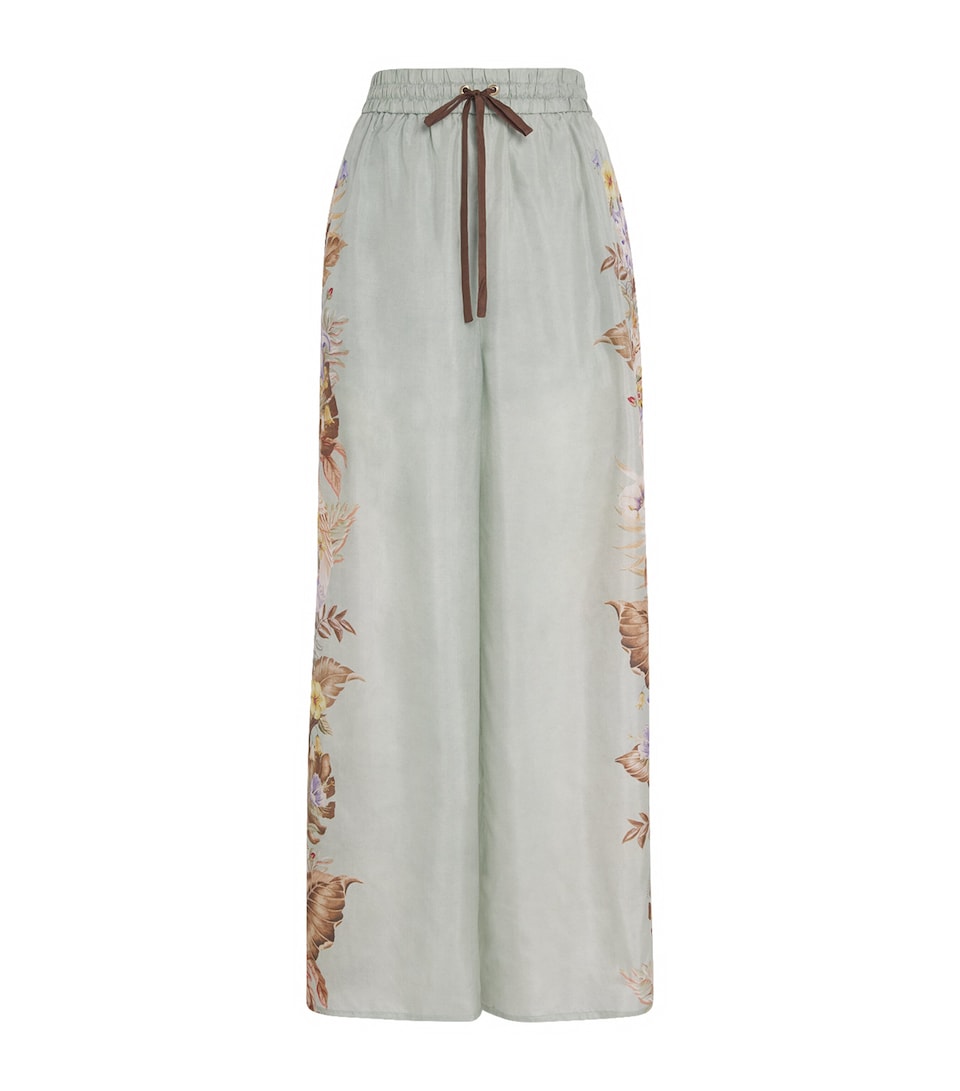 Silk Coco Relaxed Trousers