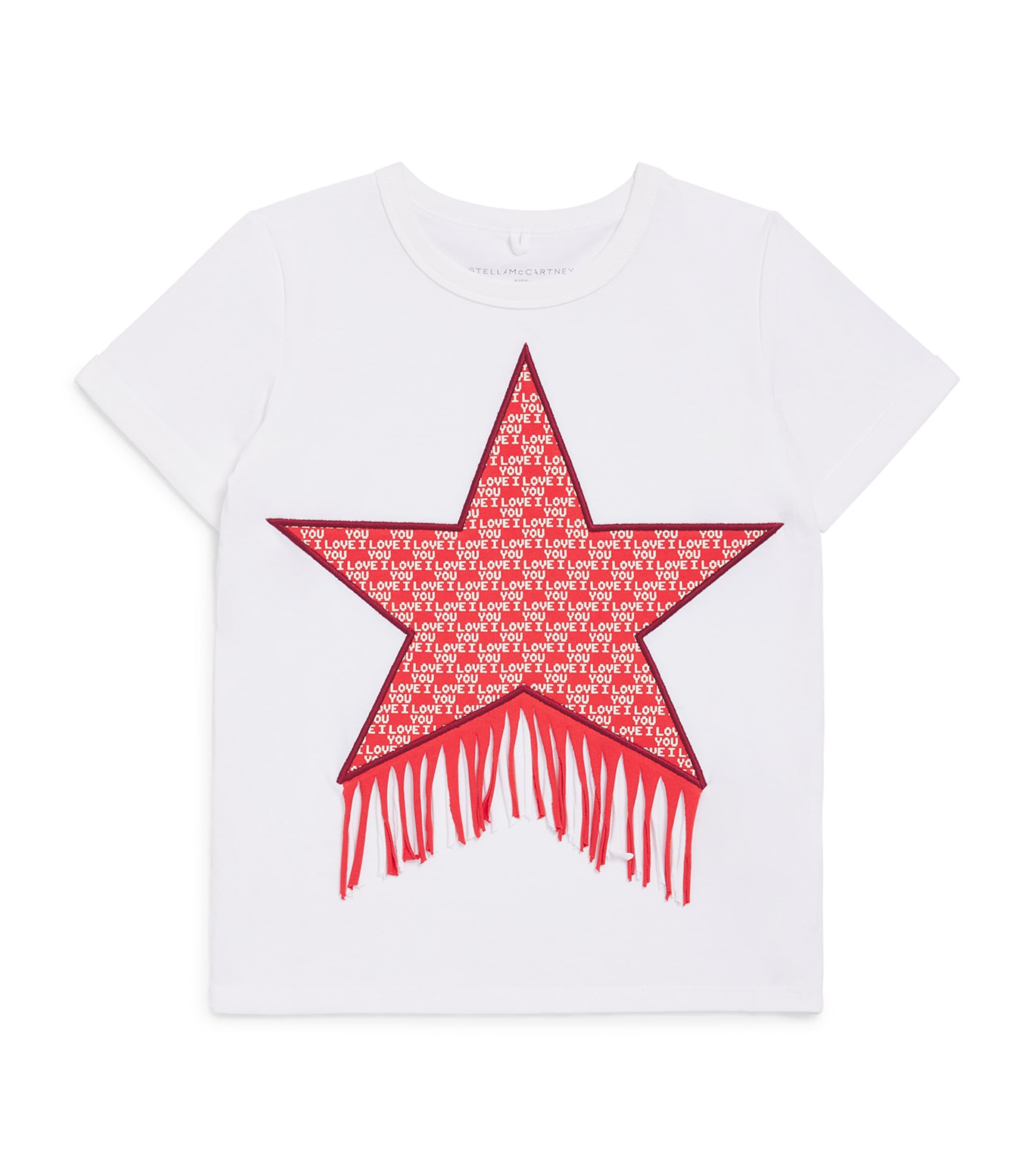 Stella McCartney Kids Cotton Star T-Shirt (3-14 Years) White