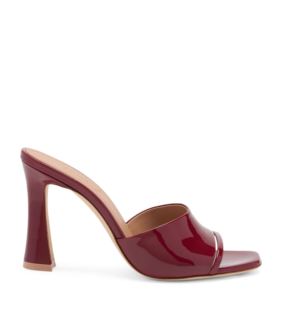 Patent Leather Roxanne Mules 90