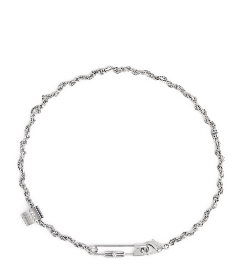 Balenciaga DIY Pin Necklace