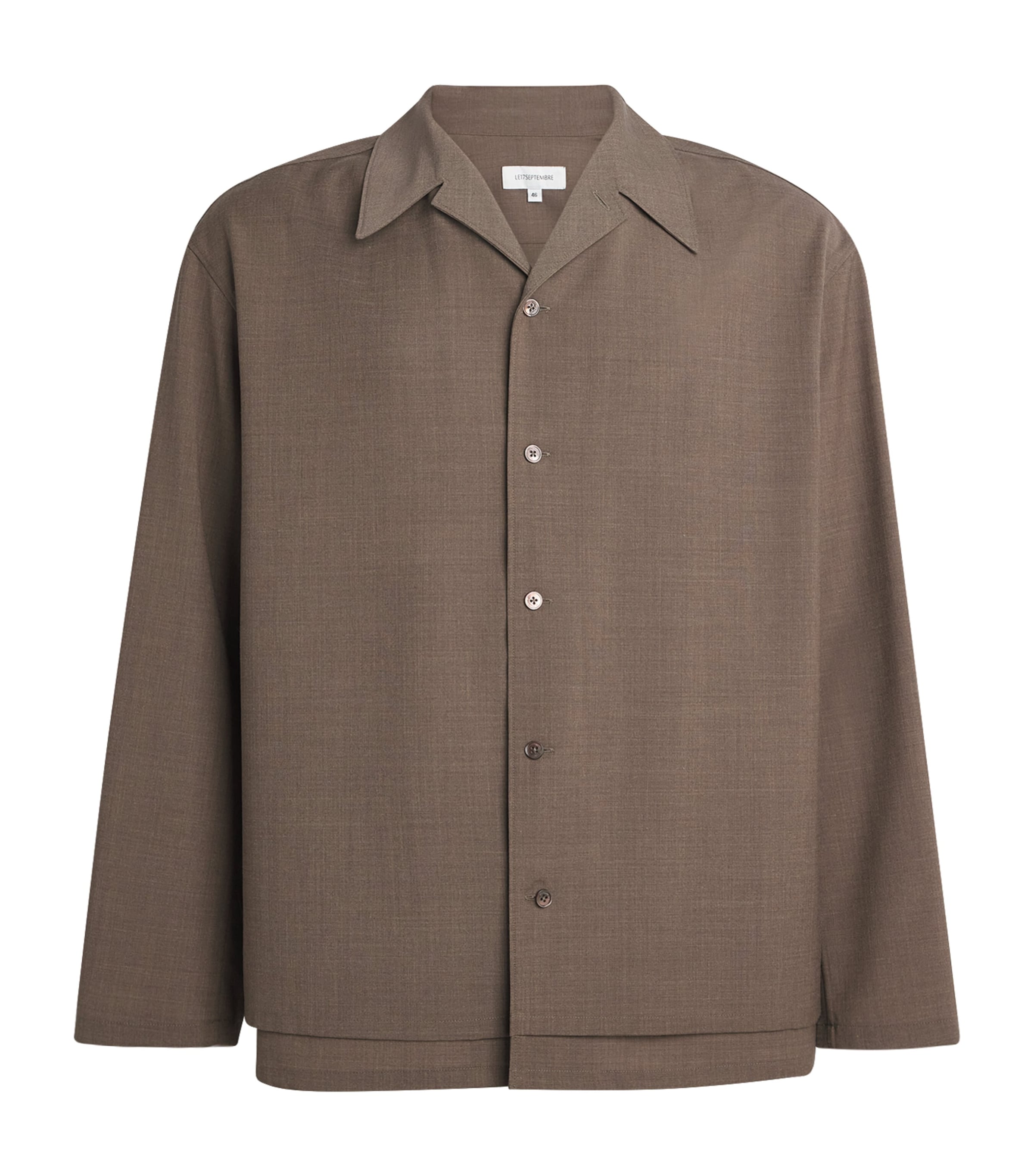 Camp Collar Oversized Shirt