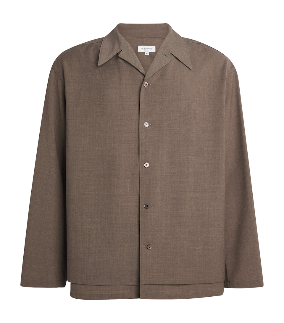 Camp Collar Oversized Shirt