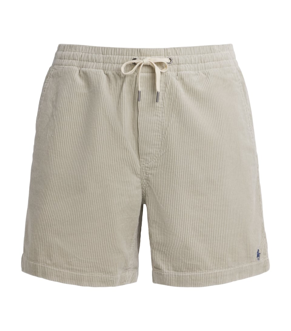 Polo Ralph Lauren Mens Cotton Corduroy Prepster Shorts Khaki Stone