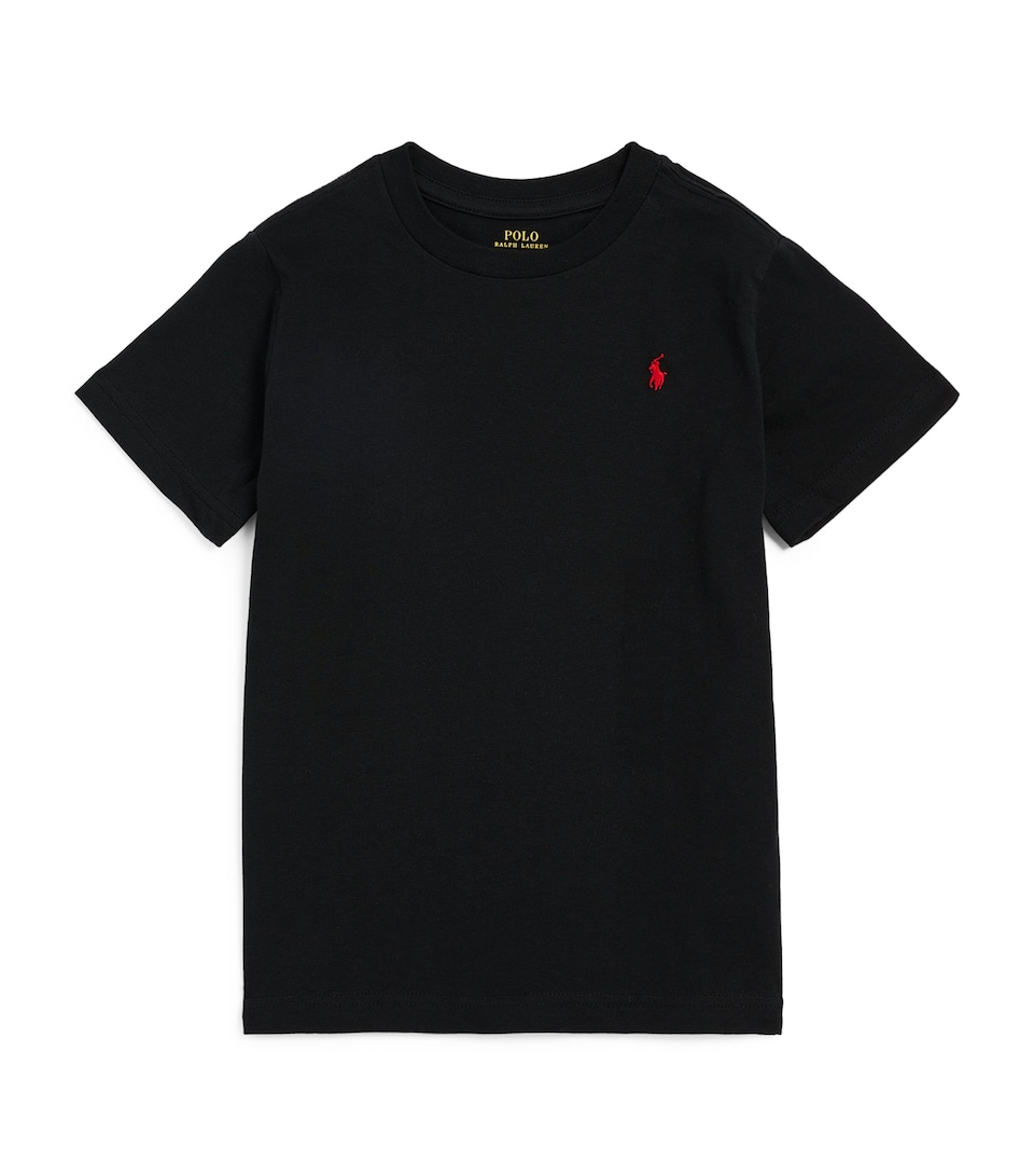 Ralph Lauren Kids Embroidered Polo Pony T-Shirt (5-7 Years) Rl Black