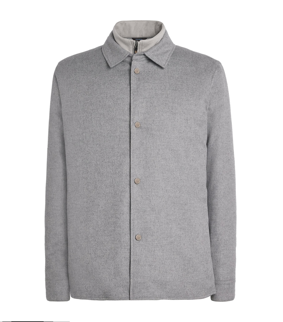 Silk-Cashmere Hybrid Jacket
