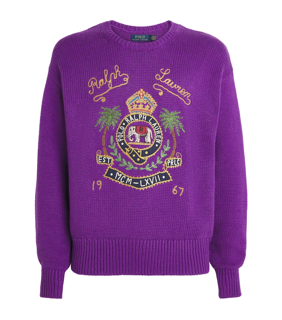 Cotton Embroidered Sweater