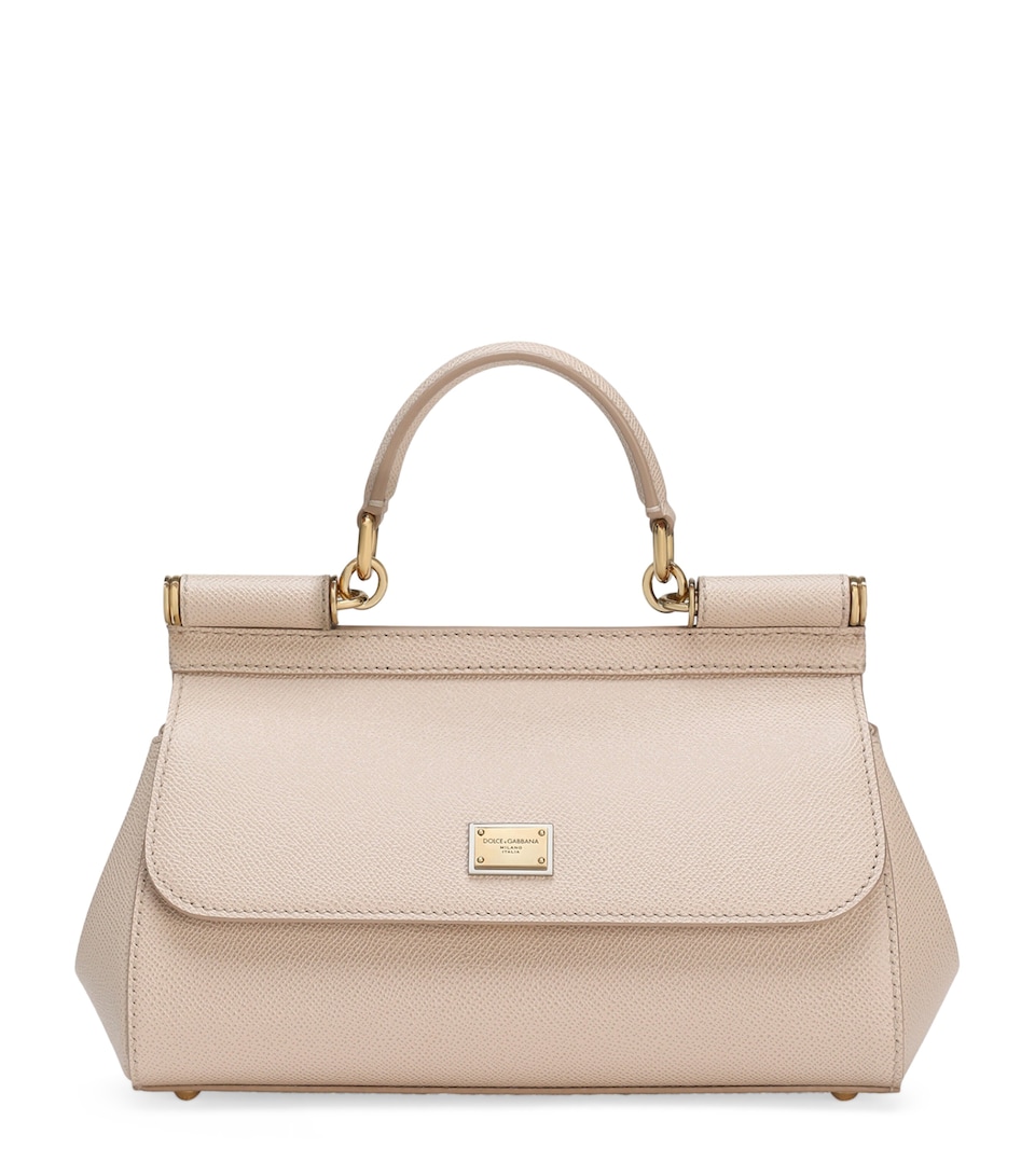 Leather Sicily Top-Handle Bag