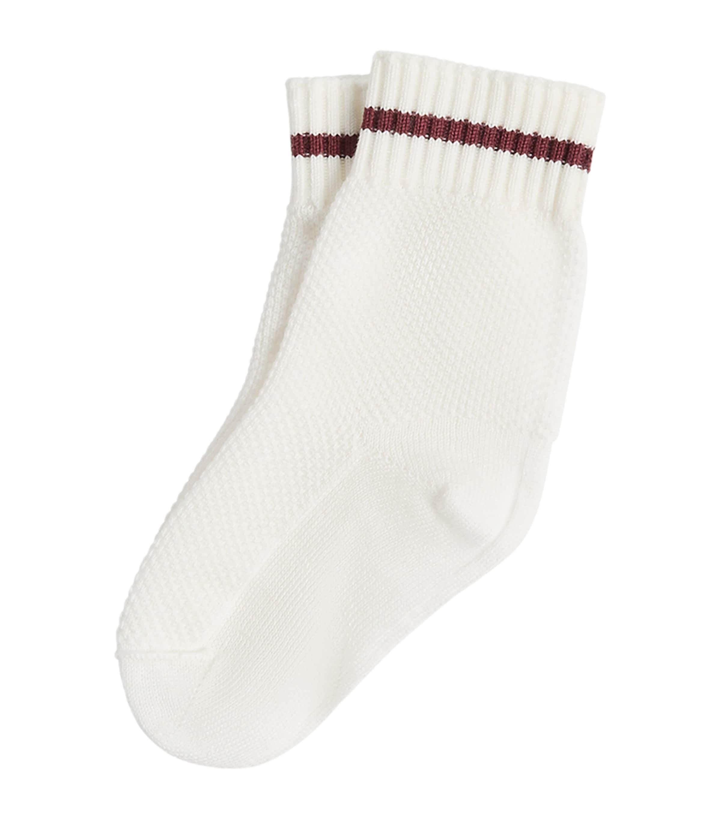 Brunello Cucinelli Kids Cotton Bernie Socks