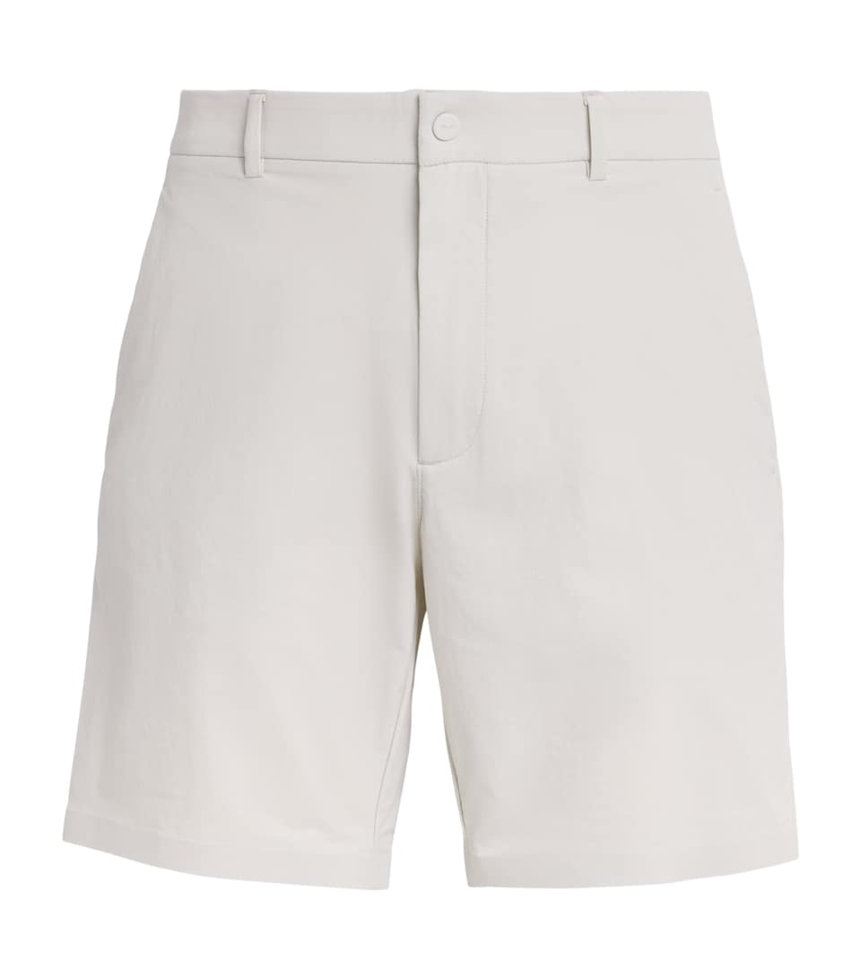 RLX Ralph Lauren Mens Tailored Fit Shorts Stone Pebble