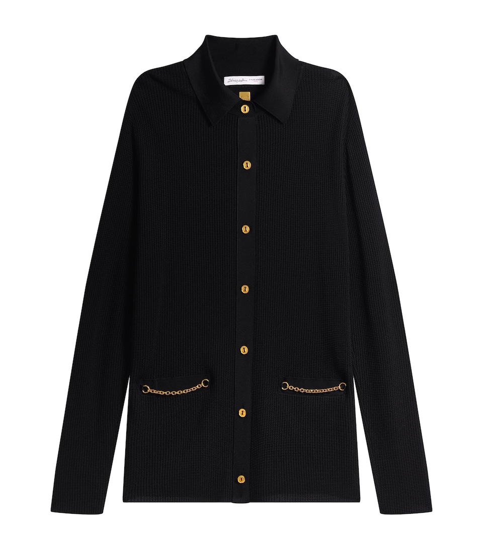 Embellished Knit Shirt