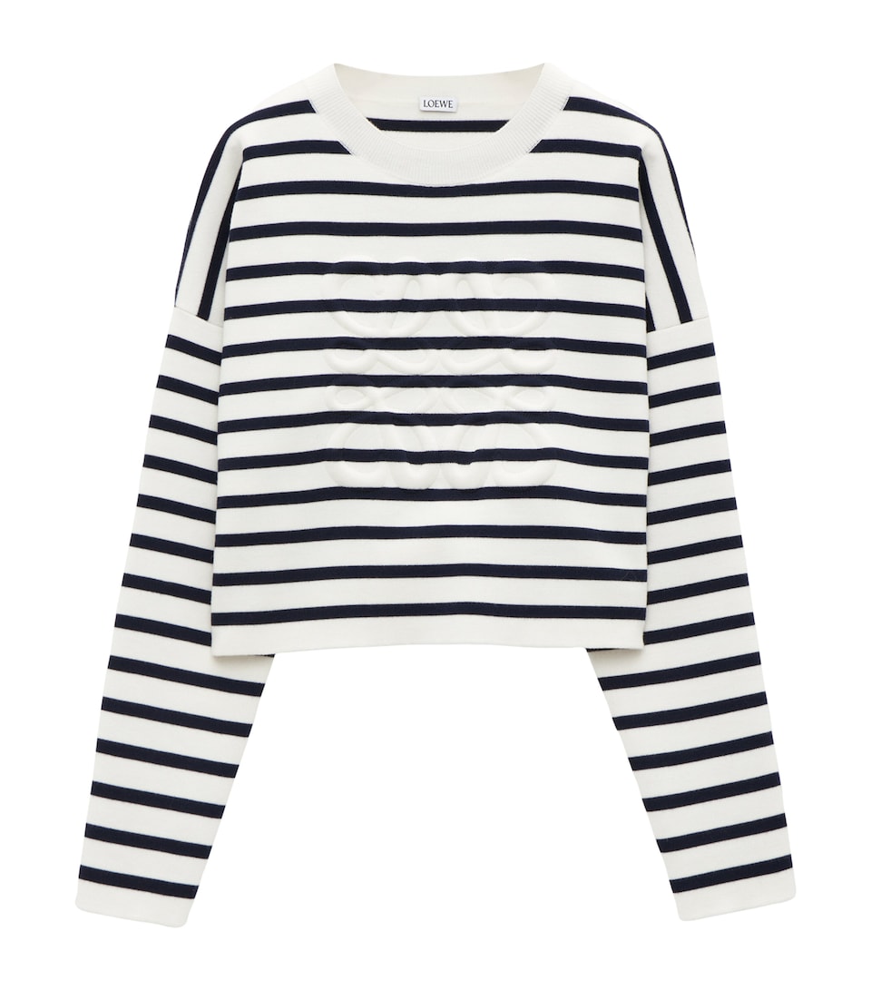 Wool-Blend Anagram Sweater