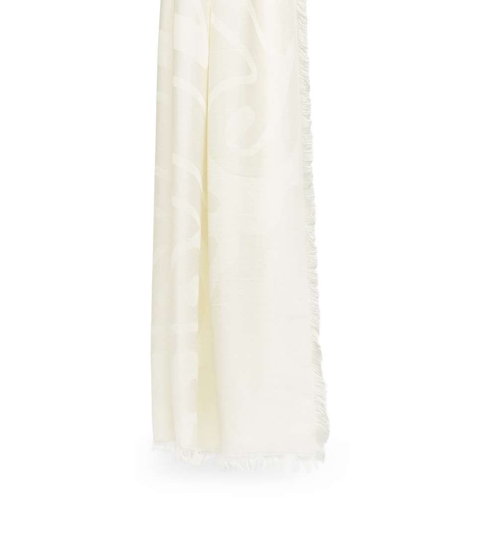 Silk-Cotton Stole Scarf