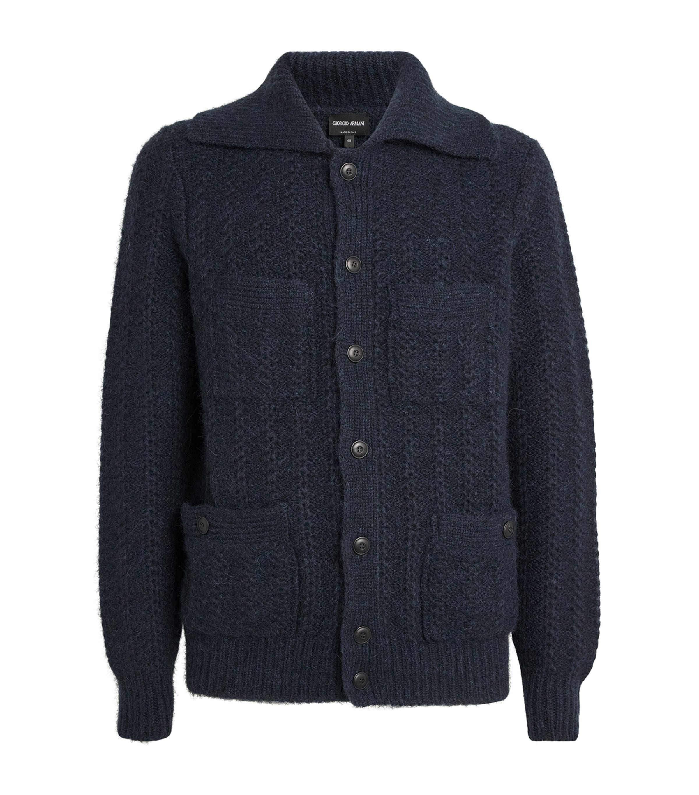 Vest Emporio Armani Navy size 52 IT in Cotton - 44525900