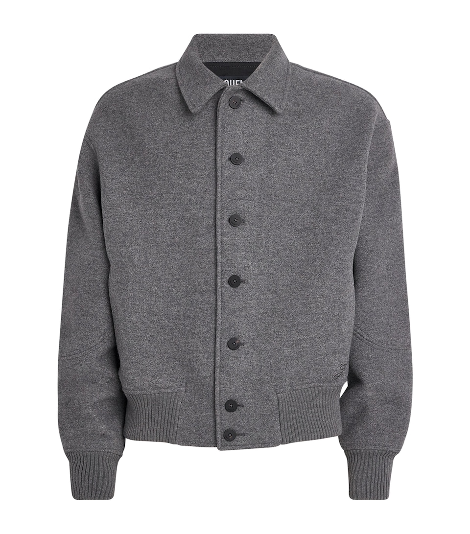 Wool Feltro Bomber Jacket