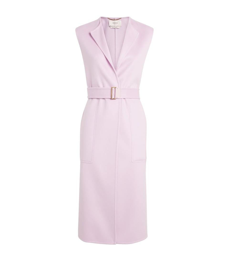 Cashmere Sleeveless Coat