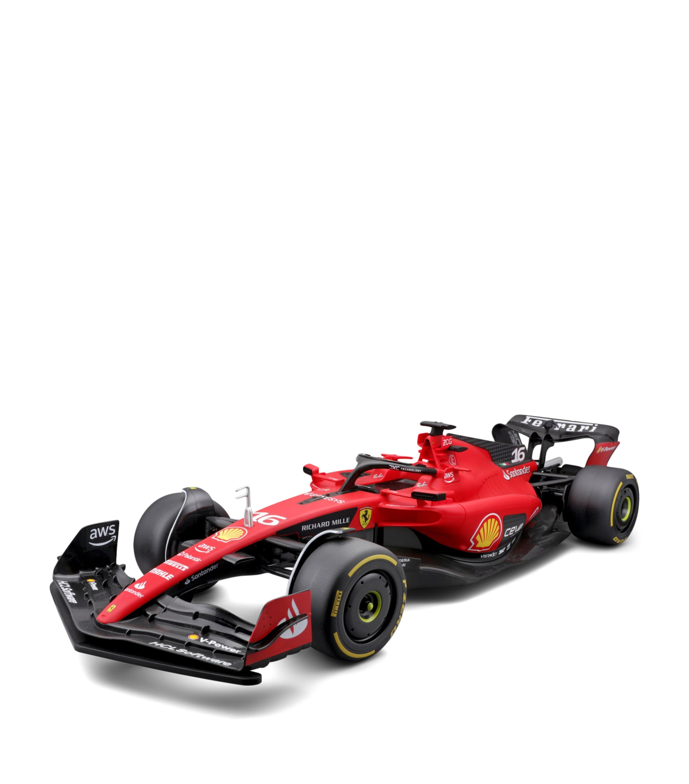Bburago Ferrari F1 SF-23 Charles Leclerc 2023 1:10 Model