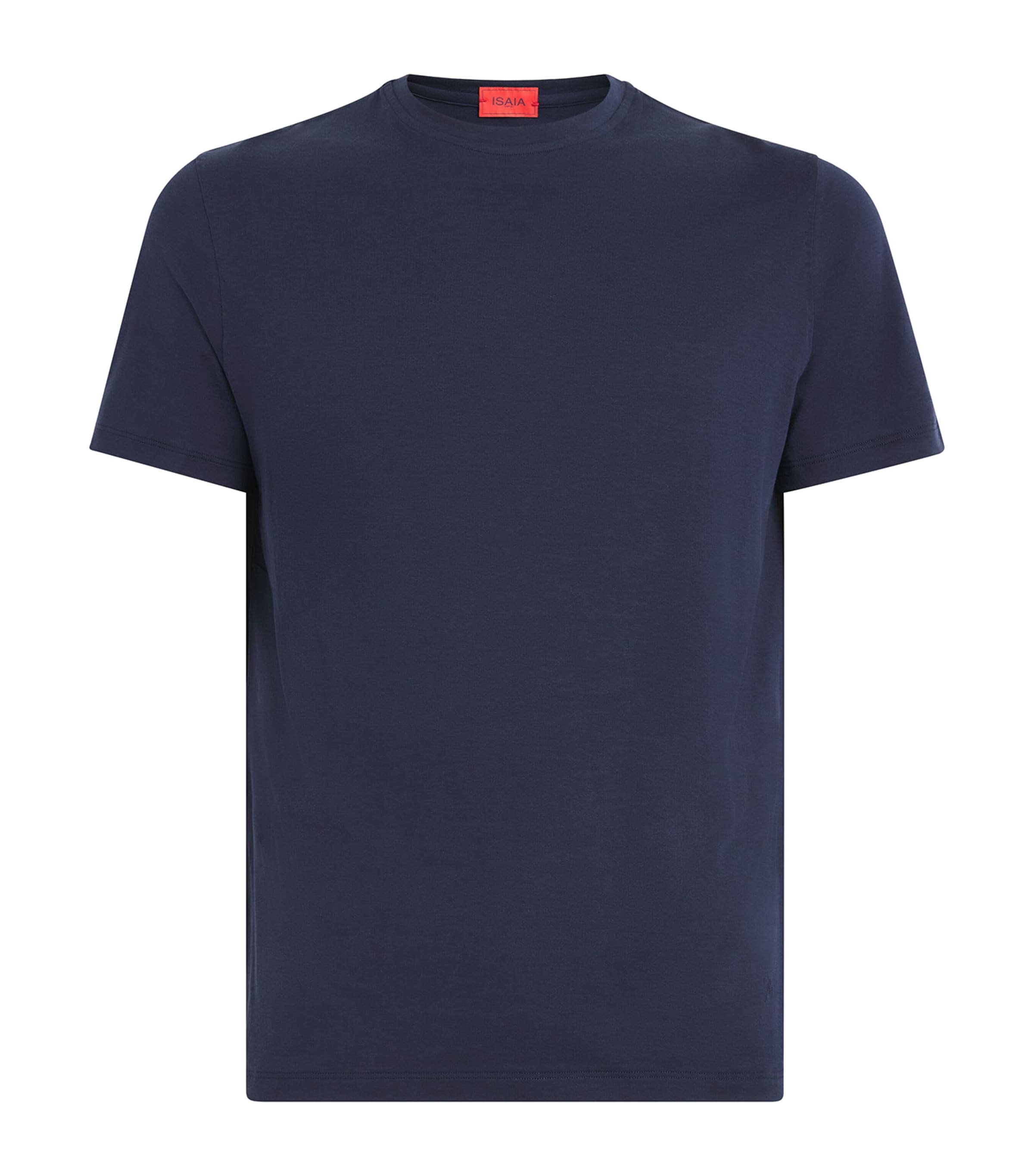 Isaia Mens Silk-Cotton T-Shirt